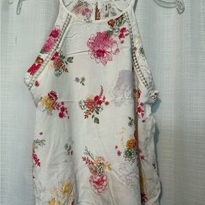 Floral Halter Top
